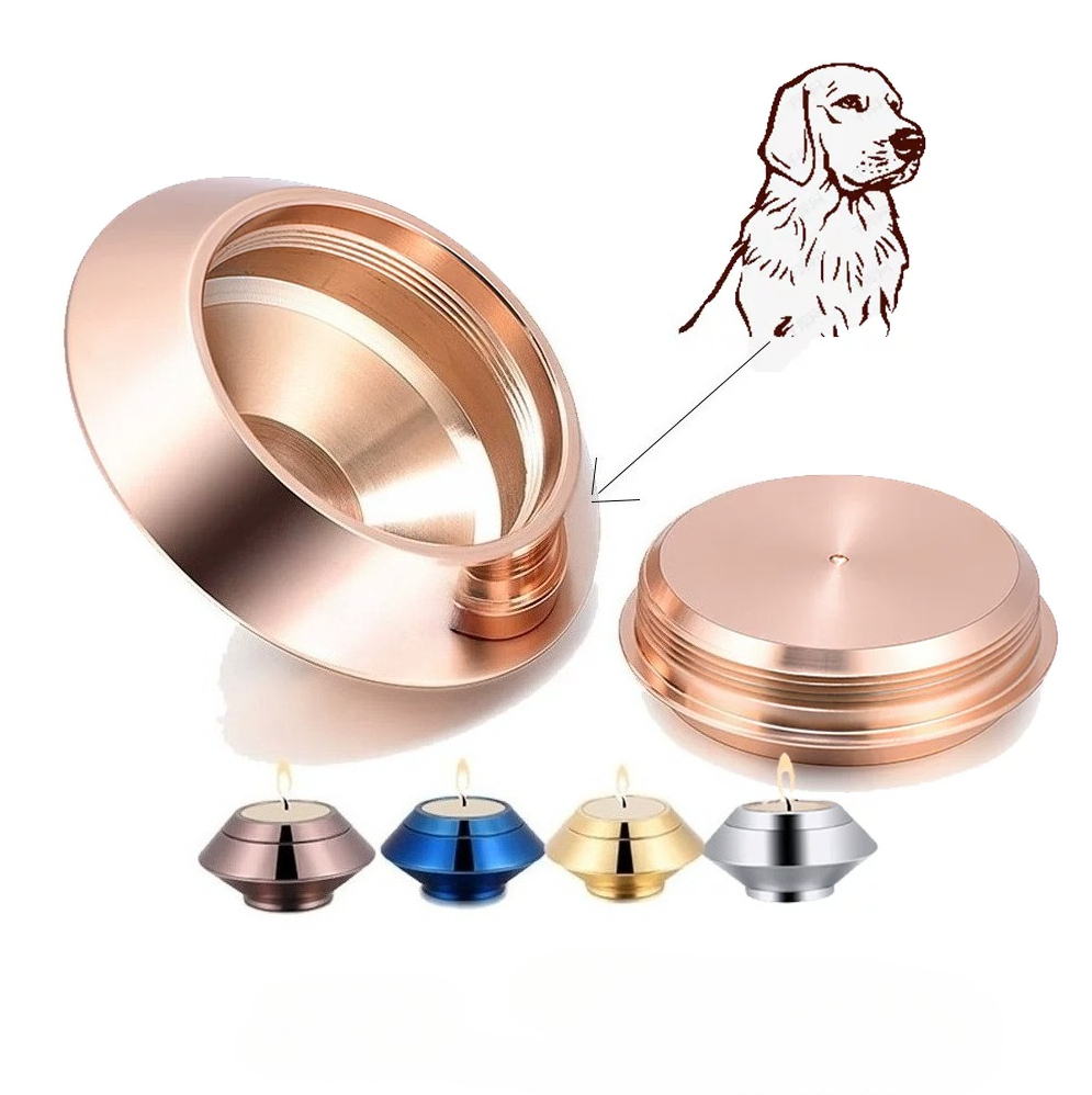 Candle Containers - Piccole Urne Commemorative per Ceneri Umane,