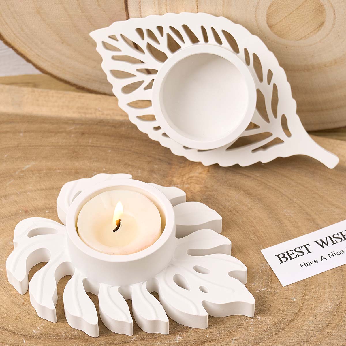 Foglie Candeliere Stampo in si - Candle Lighter recensione e prezzo